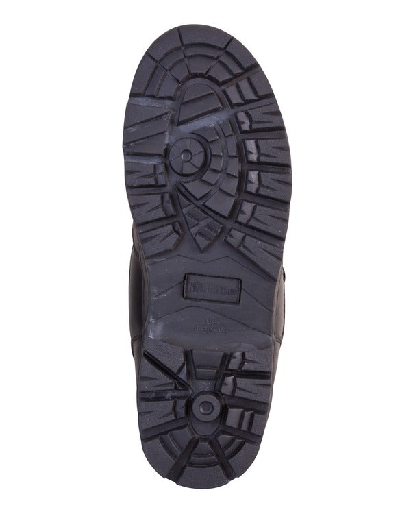 Kombat Patrol Boot - Half Leather/Half Nylon - Black