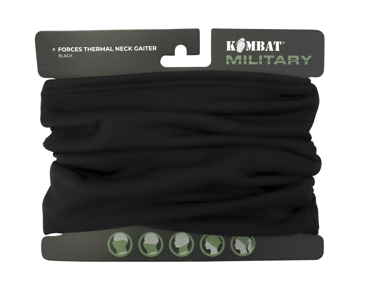 Kombat Forces Thermal Neck Gaiter – Black