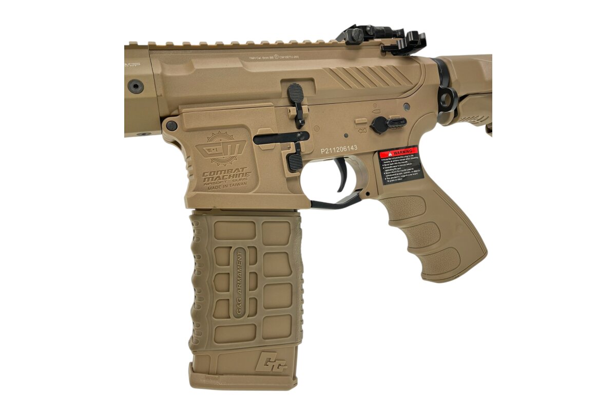 G&G CM16 SRL AEG Rifle - Desert Tan
