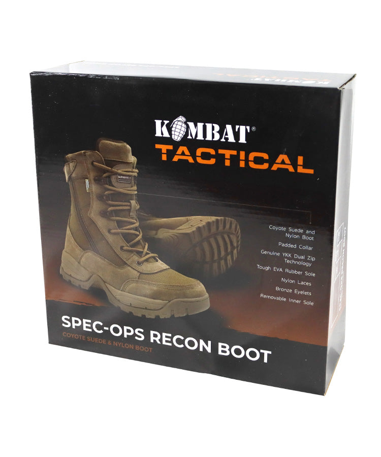 Kombat UK Spec-Ops Recon Boot - Coyote