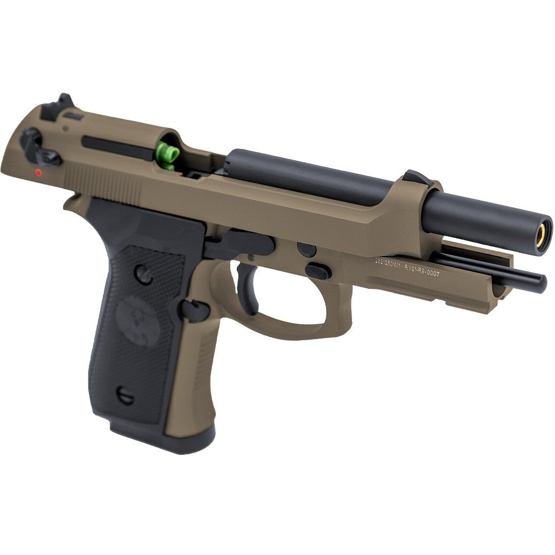 Raven R9 Gas Blow Back Pistol -Tan