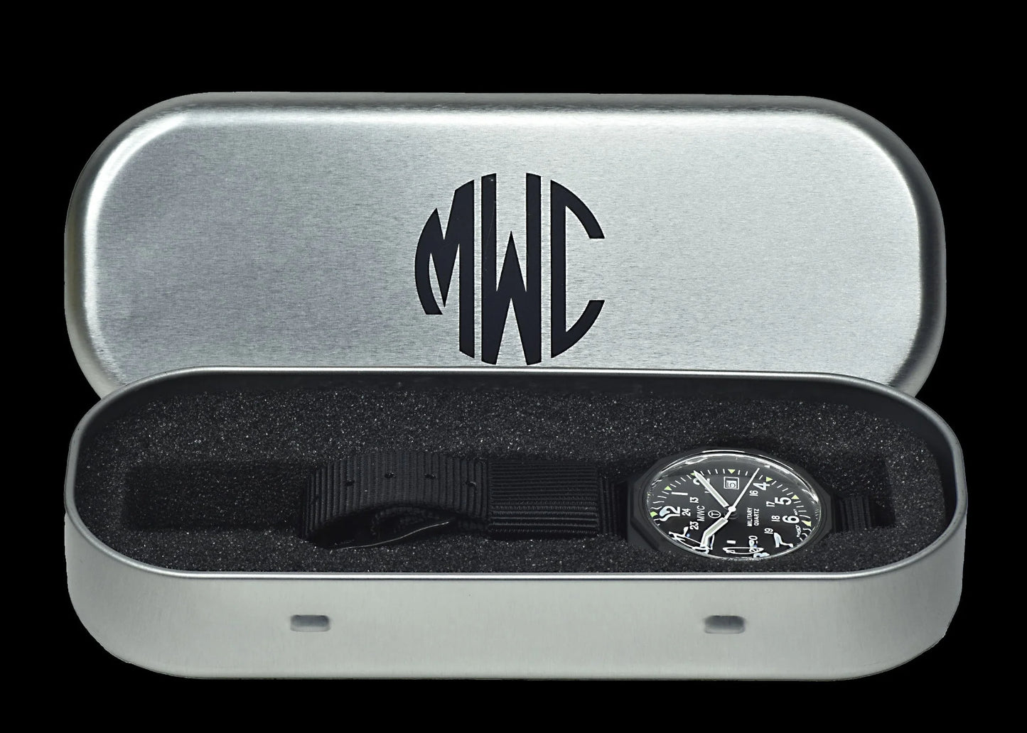 MWC G10 Black PVD Steel Watch