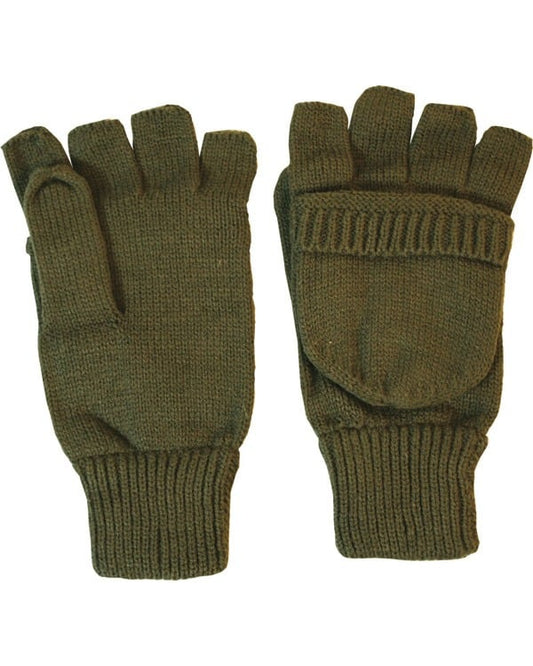 Shooters Mitts – Olive Green