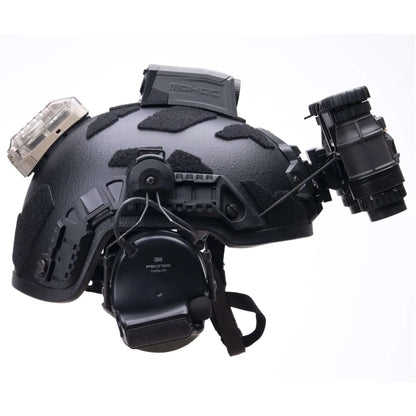 PGD ARCH Gen3 ballistic helmet with NVG mount