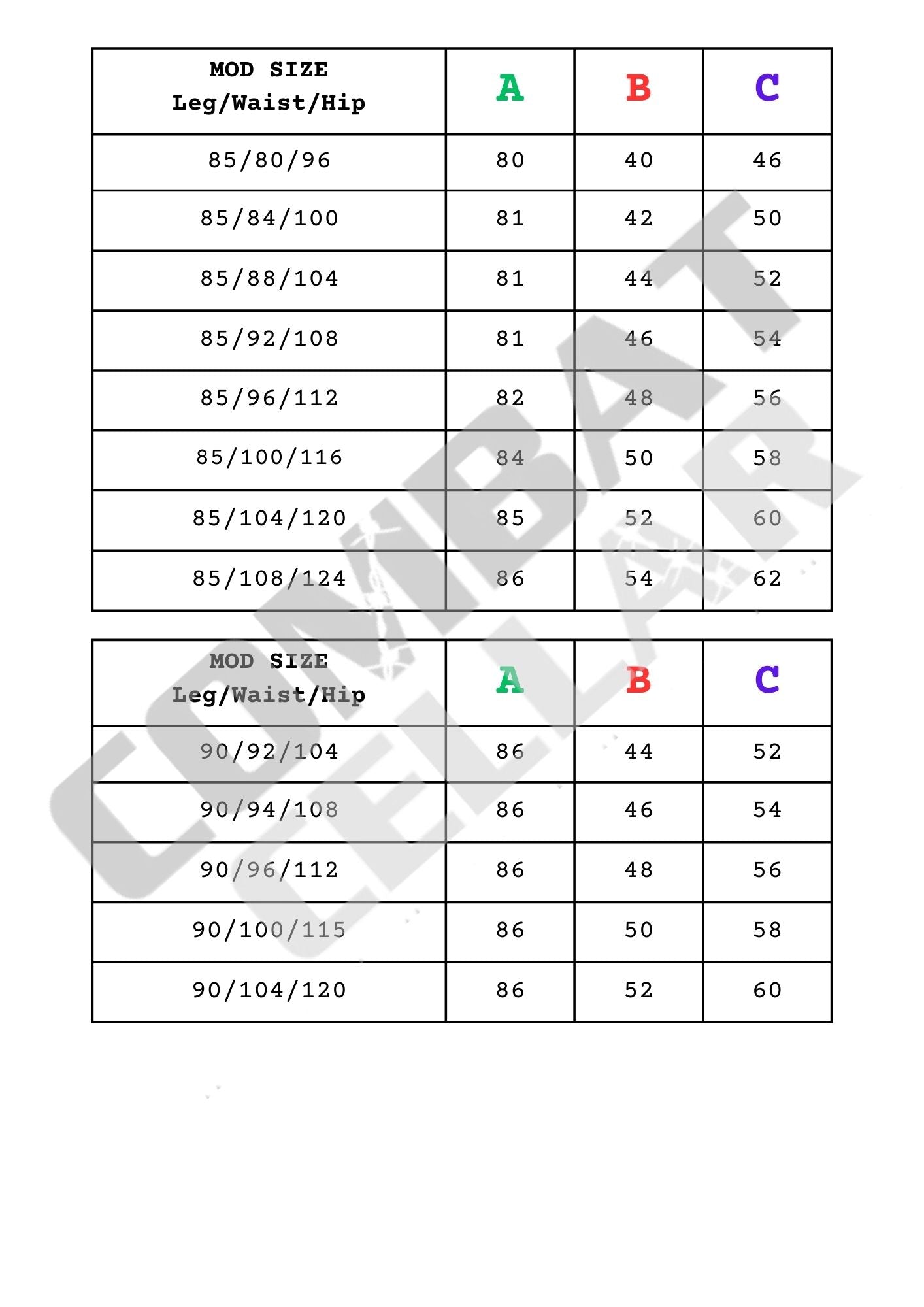 Trousers Combat Warm Weather USED - MTP