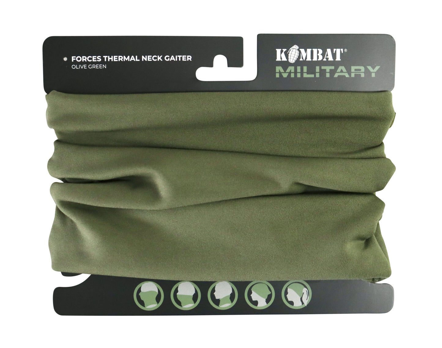 Kombat Forces Thermal Neck Gaiter – Olive Green
