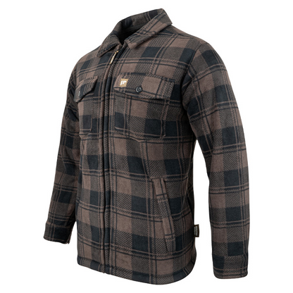 Jack Pyke Tundra Shirt in Brown Check