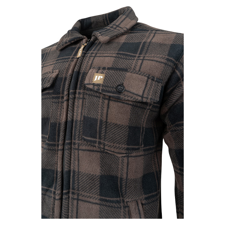 Jack Pyke Tundra Shirt in Brown Check