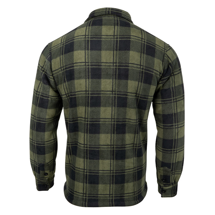 Jack Pyke Tundra Shirt in Green Check