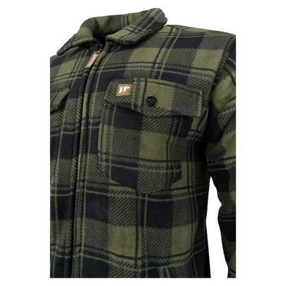 Jack Pyke Tundra Shirt in Green Check