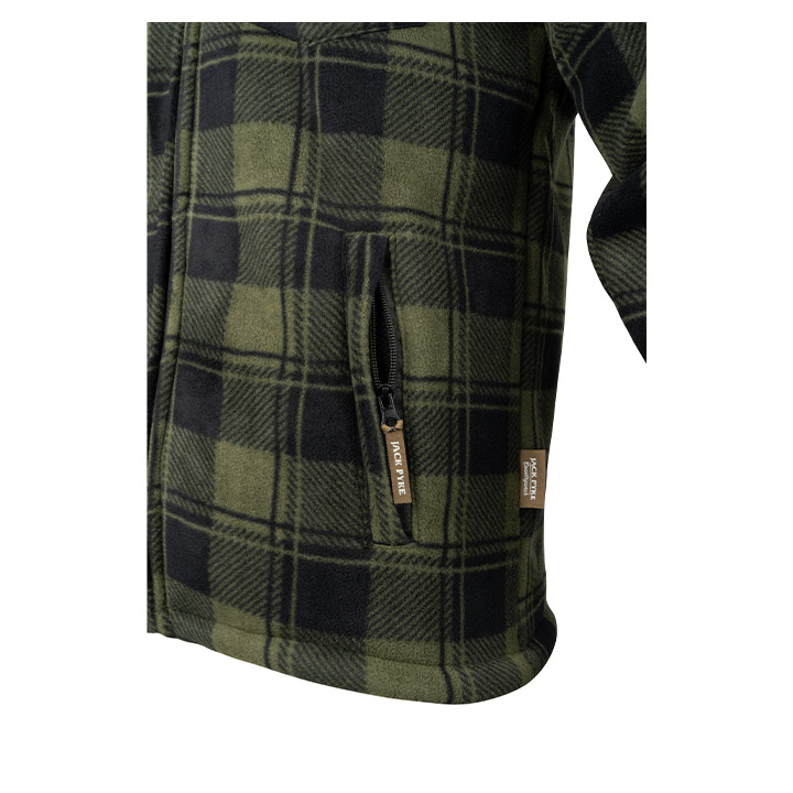 Jack Pyke Tundra Shirt in Green Check