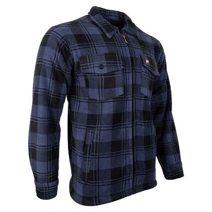 Jack Pyke Tundra Shirt in Navy Check