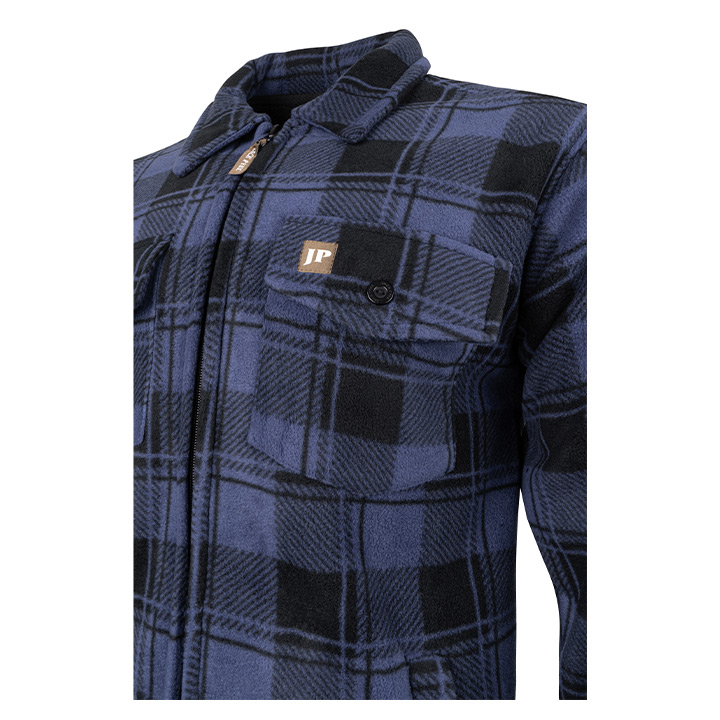 Jack Pyke Tundra Shirt in Navy Check