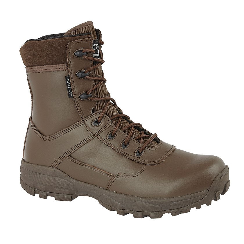 Grafters Ambush Waterproof Combat Boot - Brown