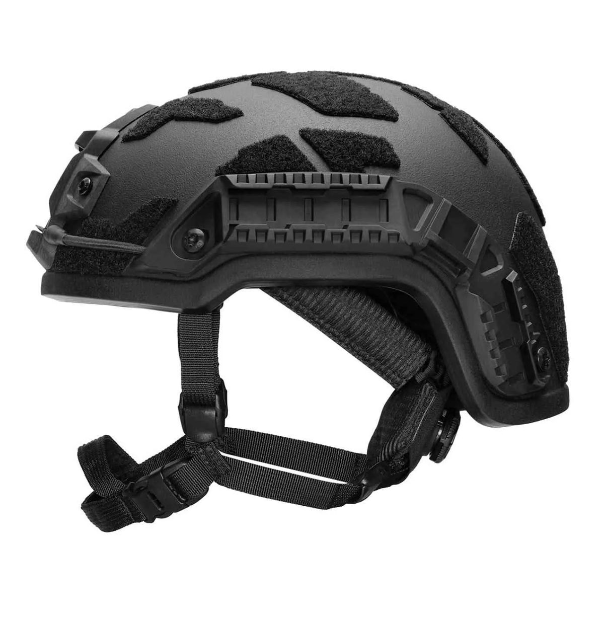 PGD ARCH Gen3 high-cut ballistic helmet – side rails