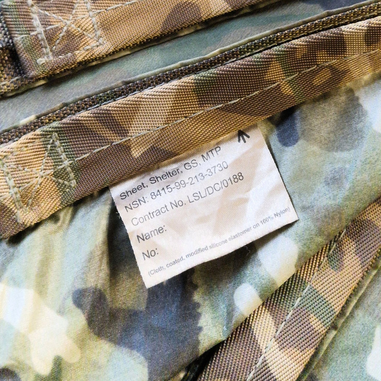 British Army Basha Shelter USED- MTP