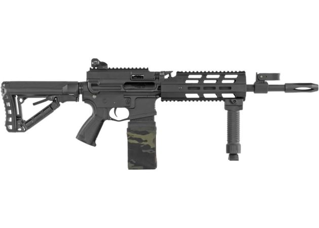 G&G CM16 LMG with Box Mag  - Black