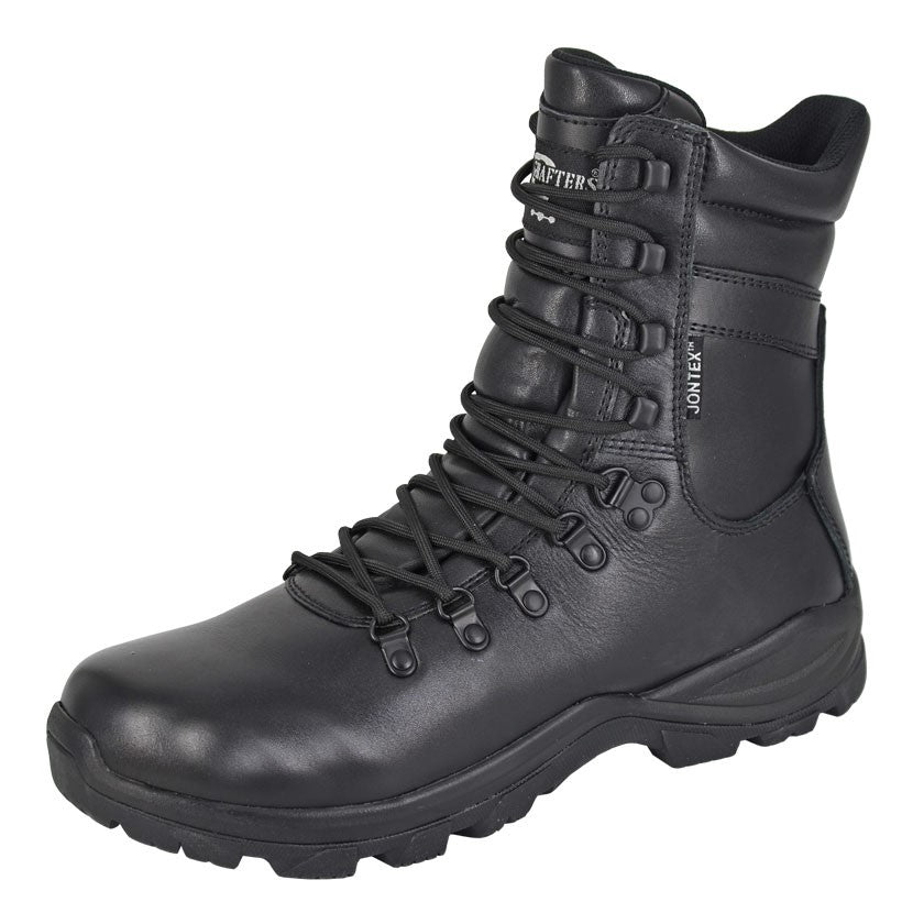 Grafters Commander Waterproof Leather Boots - Black M164A