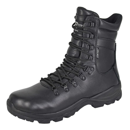 Grafters Commander Waterproof Leather Boots - Black M164A