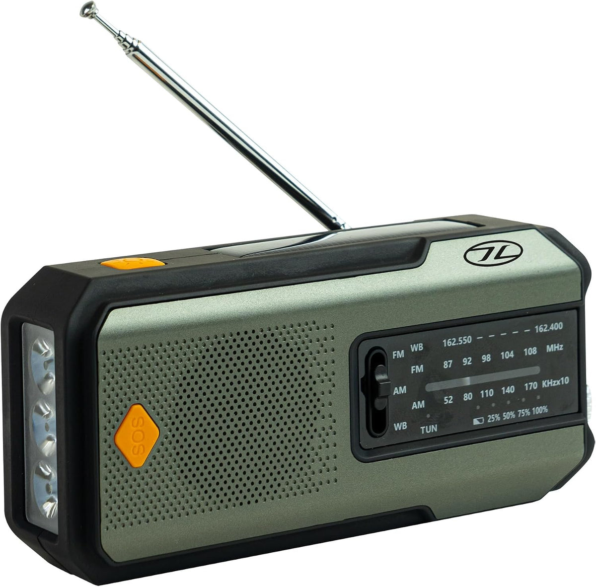 Highlander Emergency Wind Up FM Radio