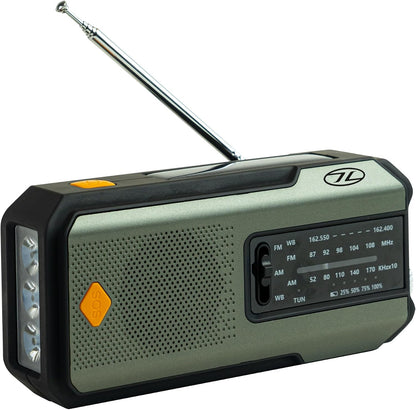 Highlander Emergency Wind Up FM Radio