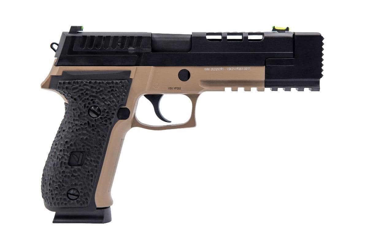 Vorsk VP26X GBB Pistol Tan Frame/Black Slide