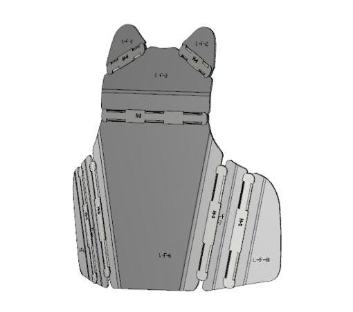 PGD Exoskeleton Stab-Proof & Trauma Impact Vest