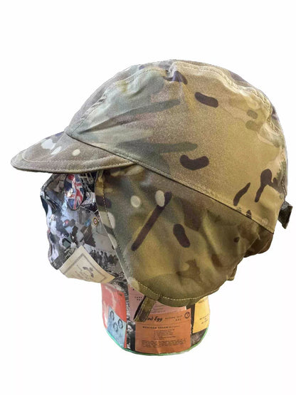 NEW British Army Issue MTP MVP Gore-Tex ECW Trapper Hat Fleece Lined