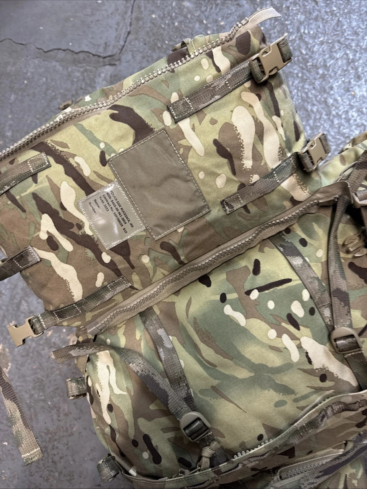 British Army Short Back  Bergen  NEW - MTP