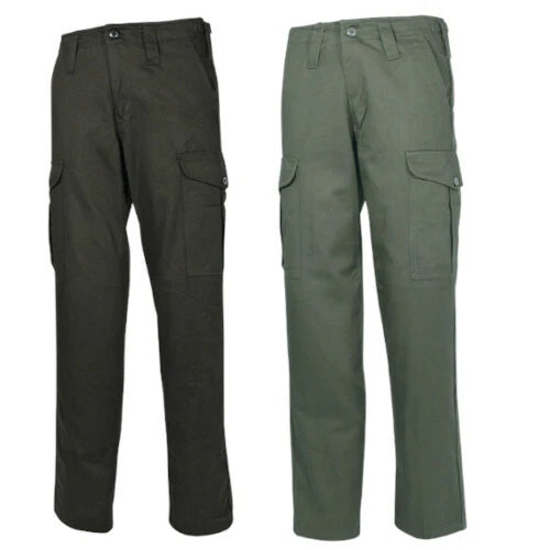 Mil-Com OG Heavy Duty Combat Trousers - Olive or Black