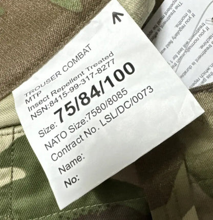 Trousers Combat Warm Weather USED - MTP combat trousers