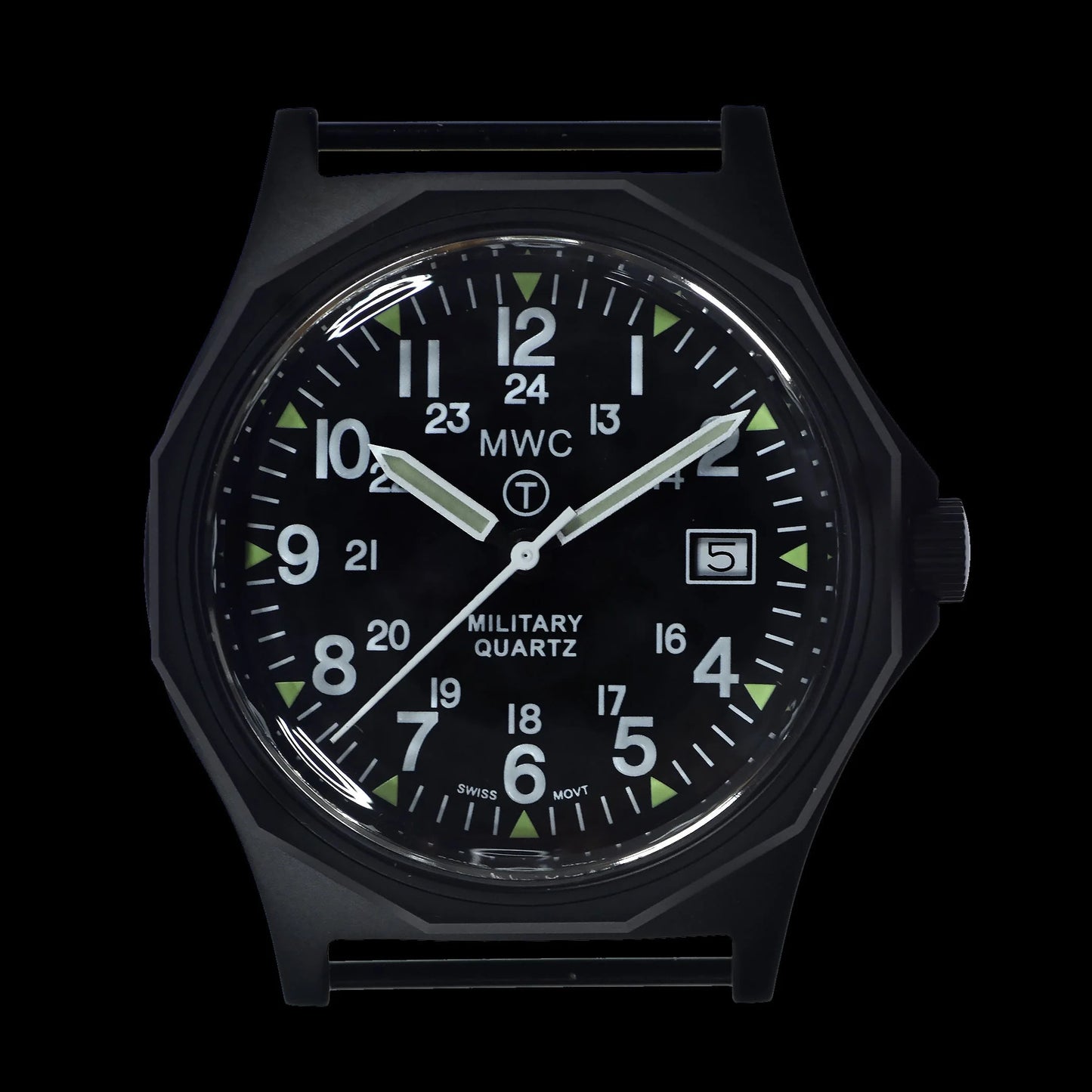 MWC G10 Black PVD Steel Watch