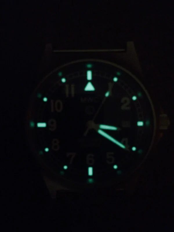 MWC G10 LM Stainless Steel Military Watch - No Date
