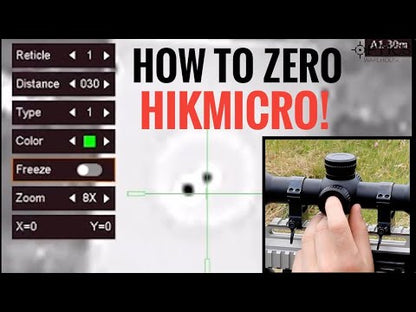 HIKMICRO 35mm THUNDER SMART THERMAL WEAPON SCOPE PACKAGE